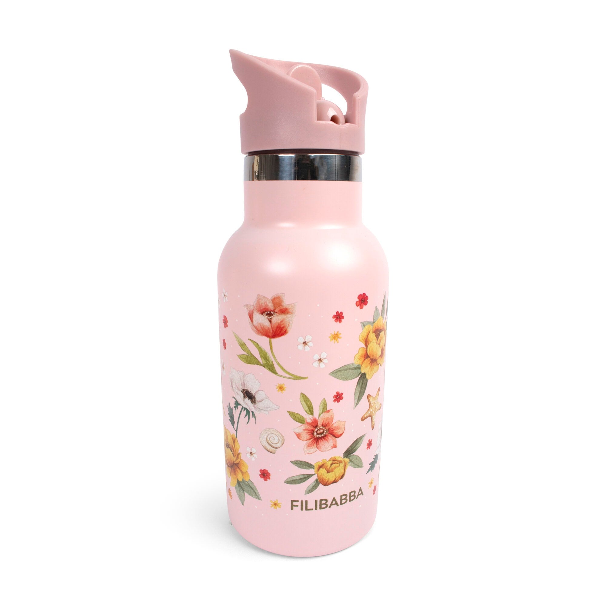 Stainless steel drinkfles - Ocean Blossom