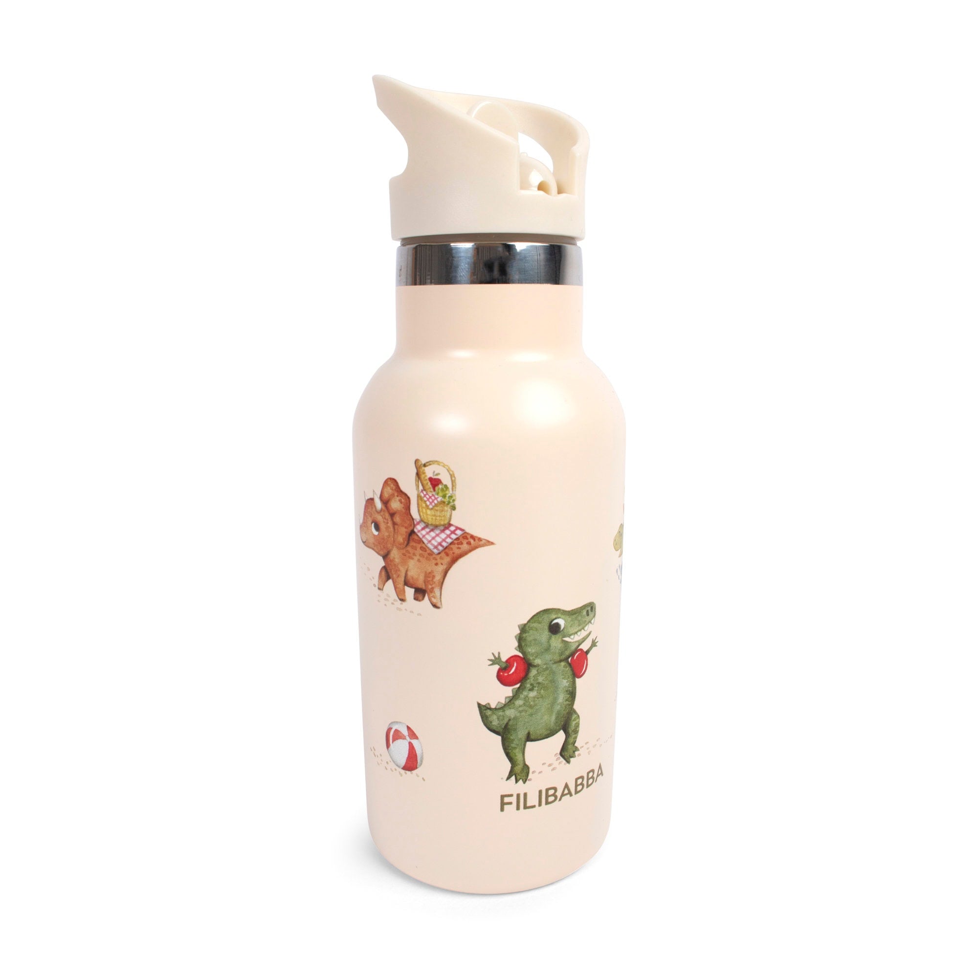 Stainless steel drinkfles - Dino Beach