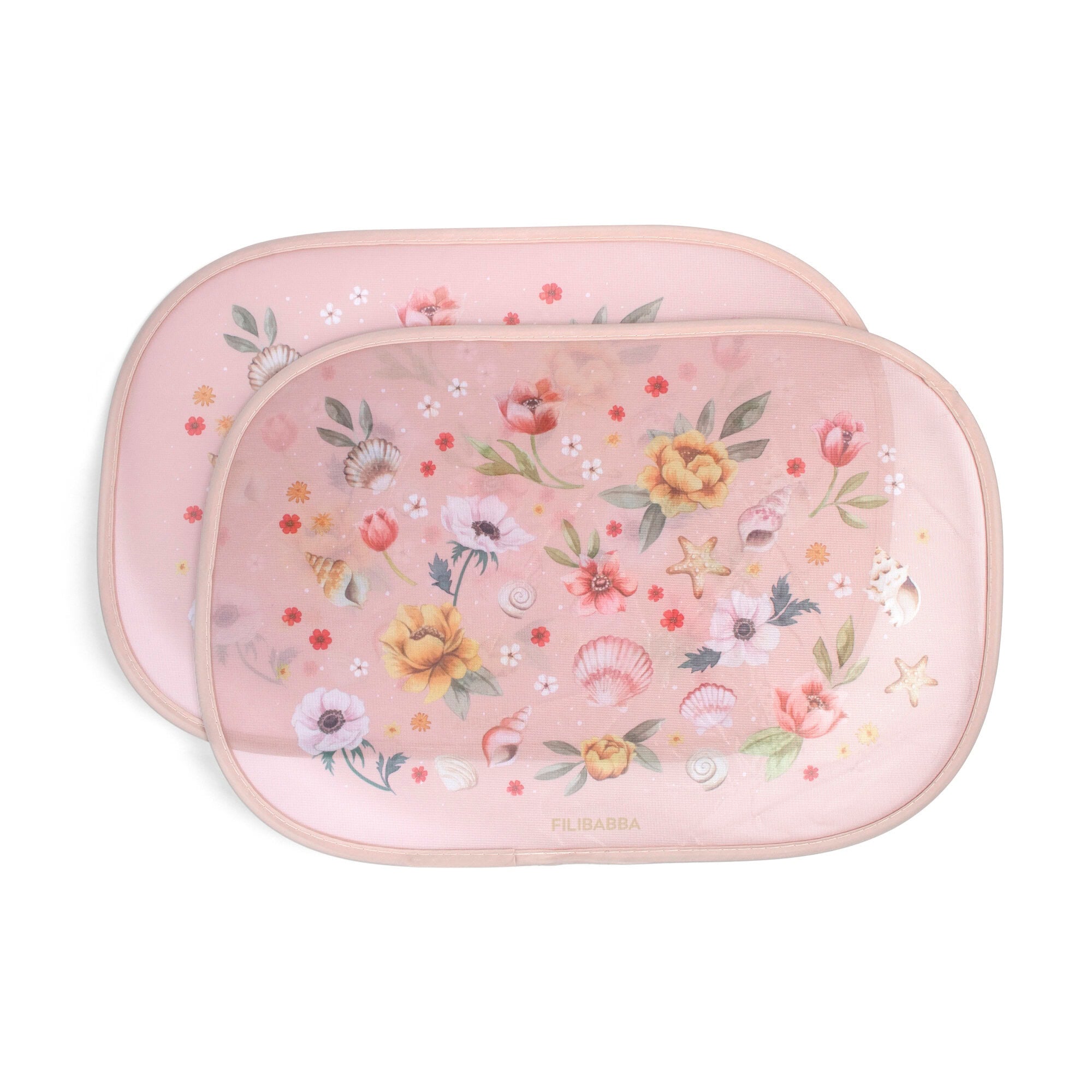Zonnescherm voor de auto 2 pcs - Ocean Blossom