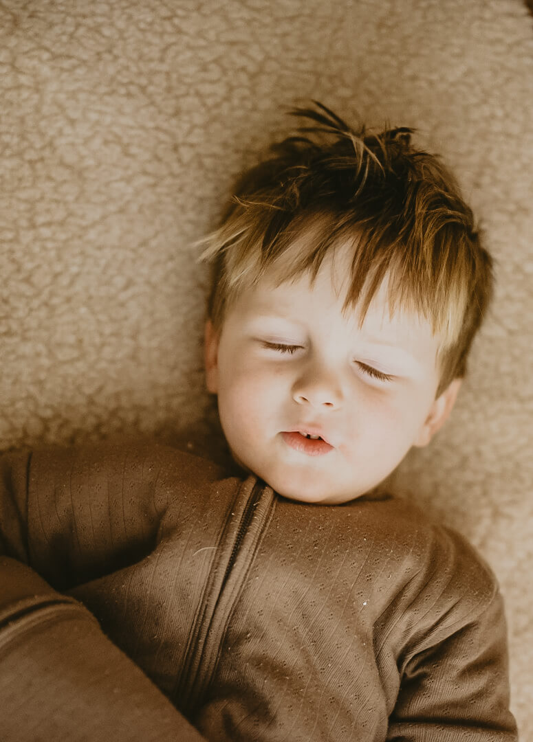 Merino Wollen Onderlegger Peuterbed (70x140 cm) - Beige