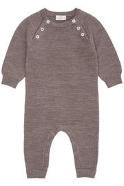 Merino wollen baby full body - Natural Mel