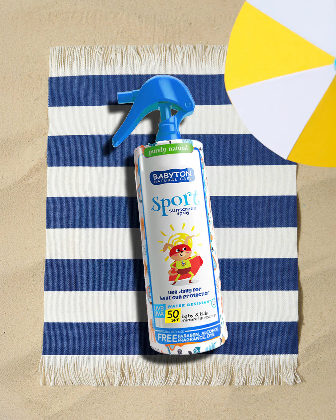 Natuurlijke Zonnecrème Spray 200ml SPF50