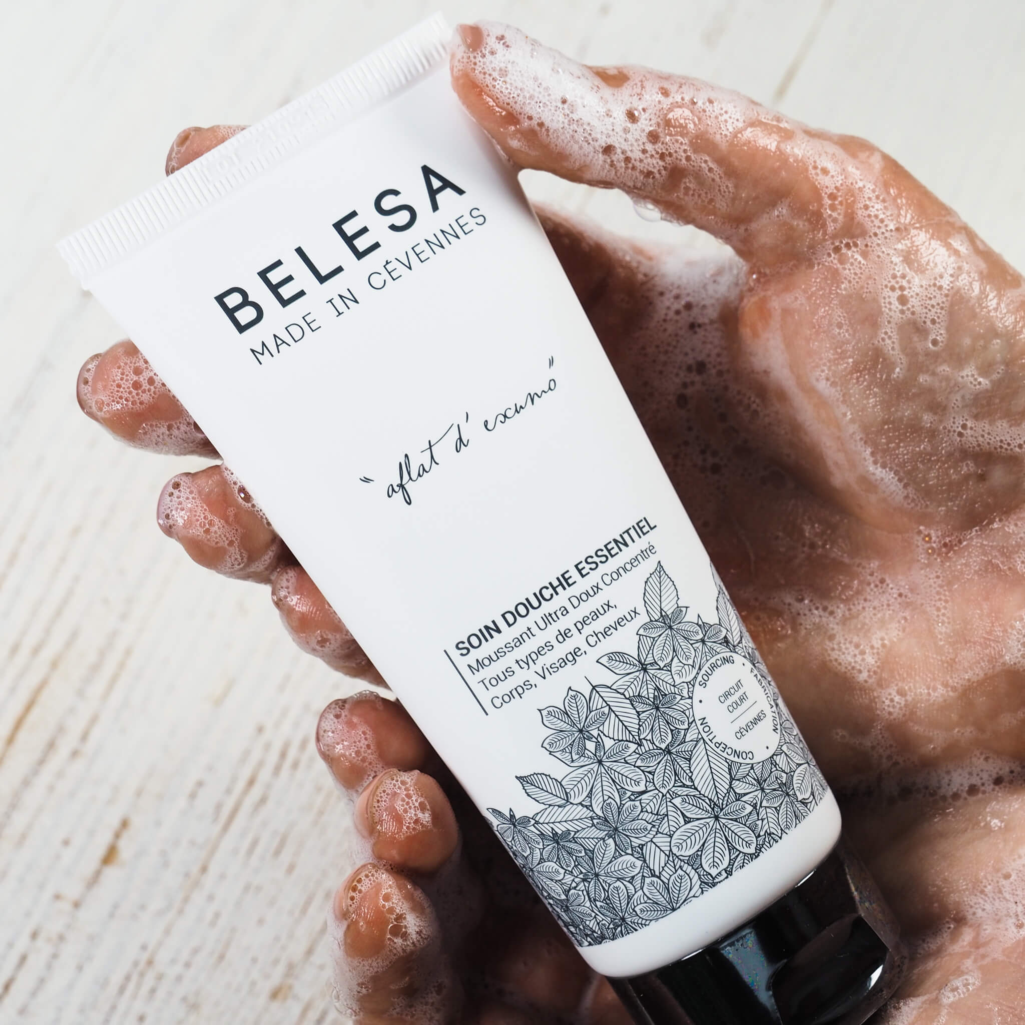 Belesa Esclaire – Essentiële Douchegel 100ml