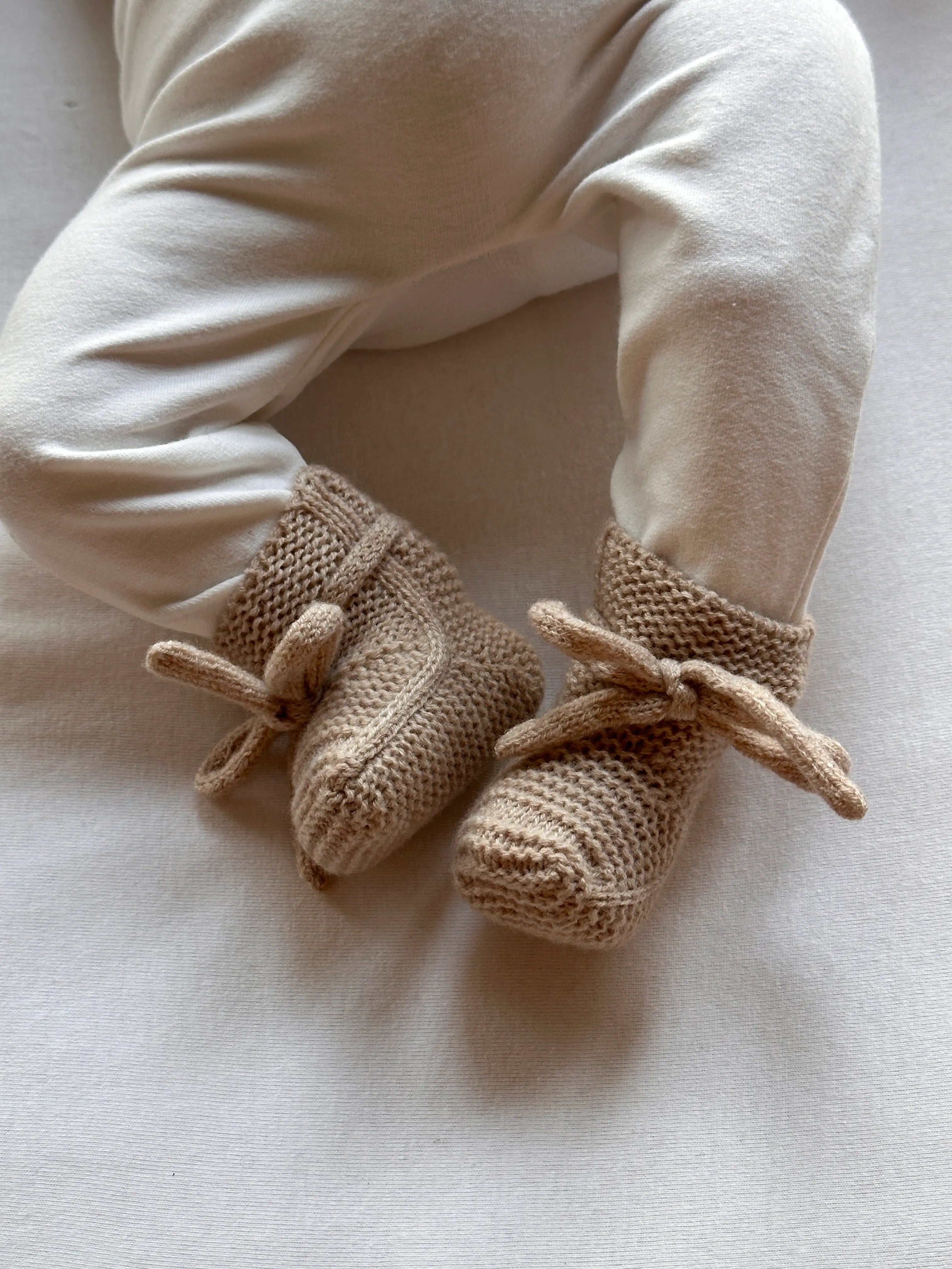 Merino wollen slofjes - Prematuur