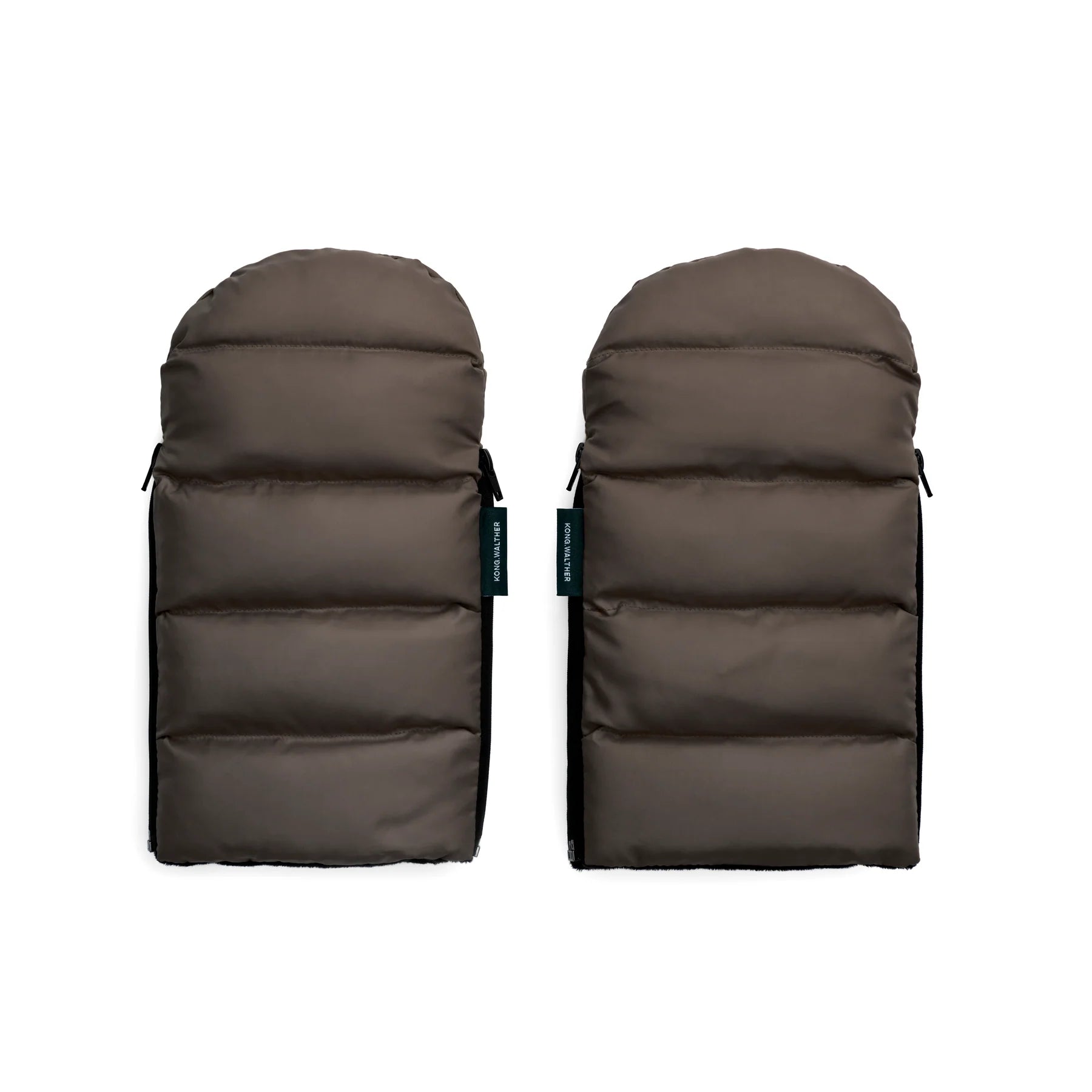 Kinderwagenhandschoenen- Puffer Grey- Kong Walther