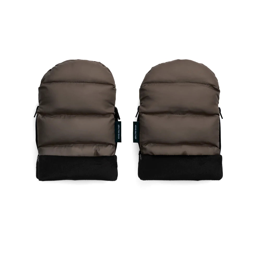Kinderwagenhandschoenen- Puffer Grey- Kong Walther