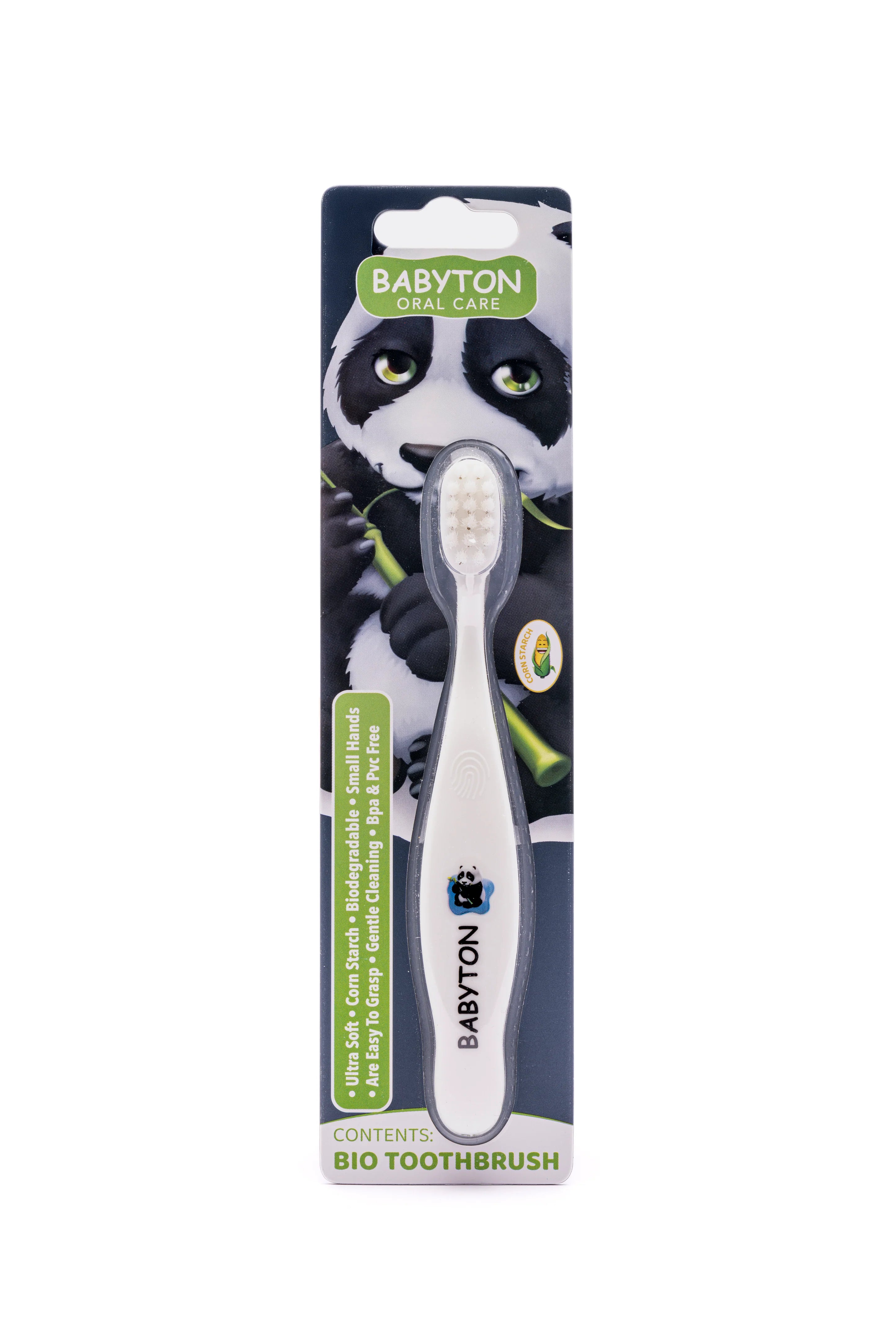 Bio Tandenborstel Zachte Haartjes Panda - Plasticvrij