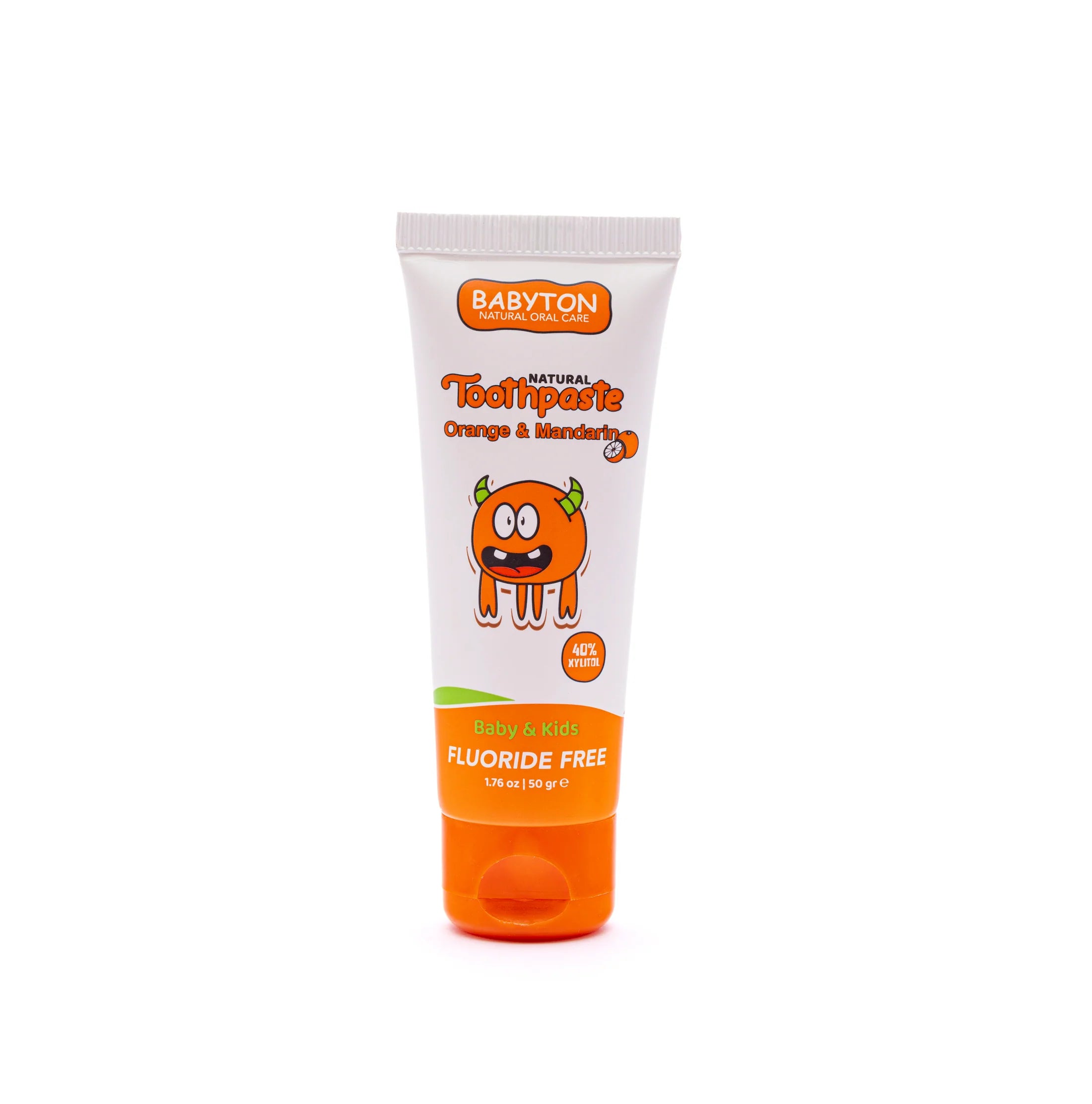 Natuurlijke Tandpasta Sinaasappel & Mandarijn 50g - Fluoride vrij