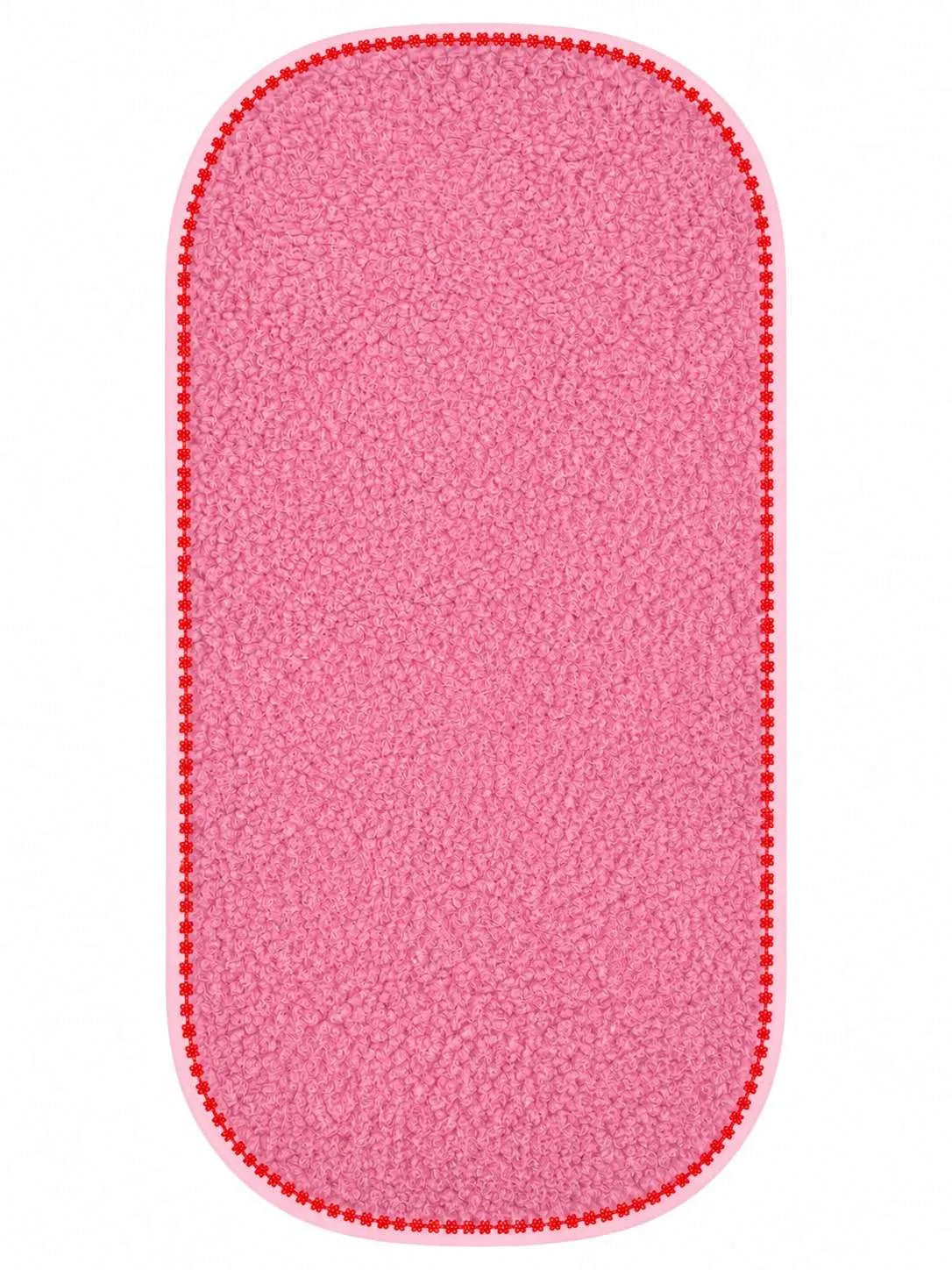 Wollen Onderlegger voor wieg / kinderwagen - Flower Power