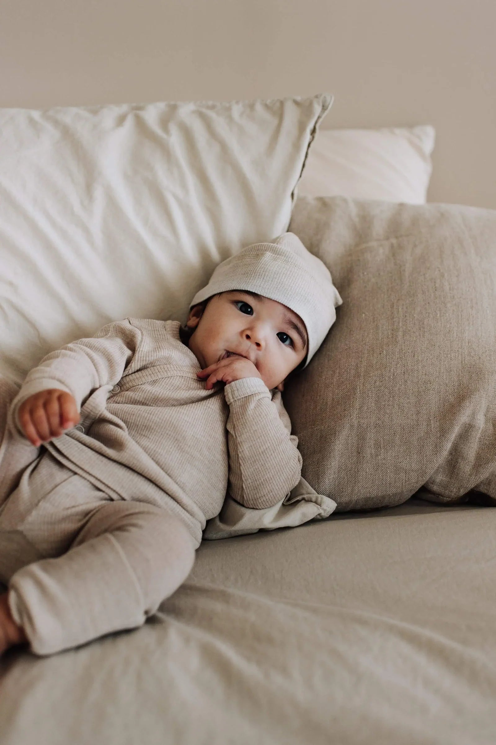 Baby muts – Merinowol- Wit