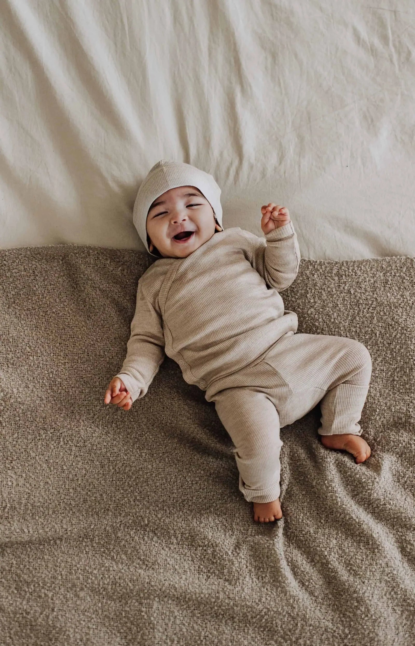 Leggin – Merinowol- Beige