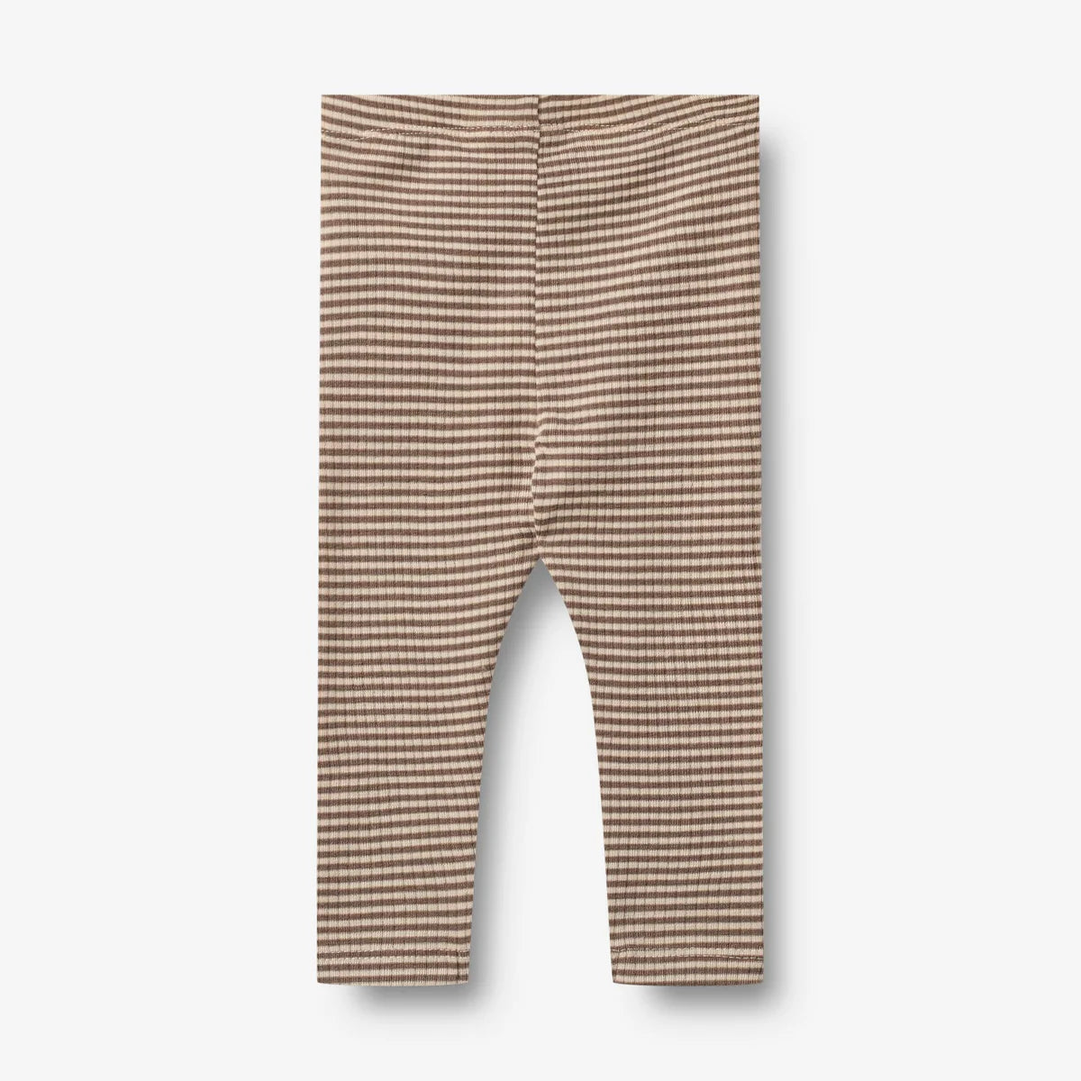 Wollen legging-houten streep