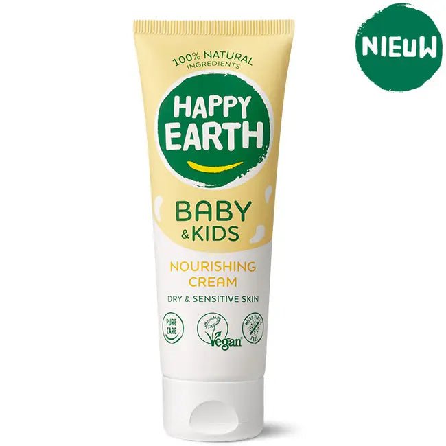 HAPPY EARTH Baby & Kids 100% Natuurlijke Voedende Crème Baby & Kids