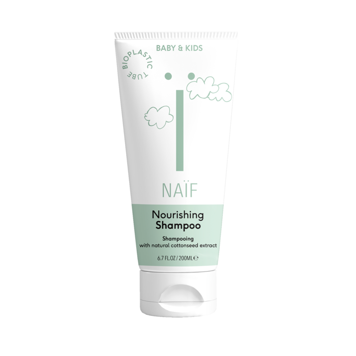 Naïf Voedende Shampoo voor Baby & Kids 200ml