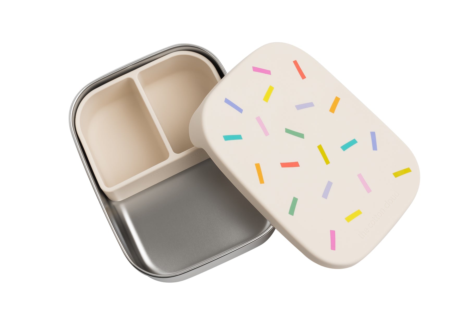 Stainless Steel Silicone Lunchbox - Confetti