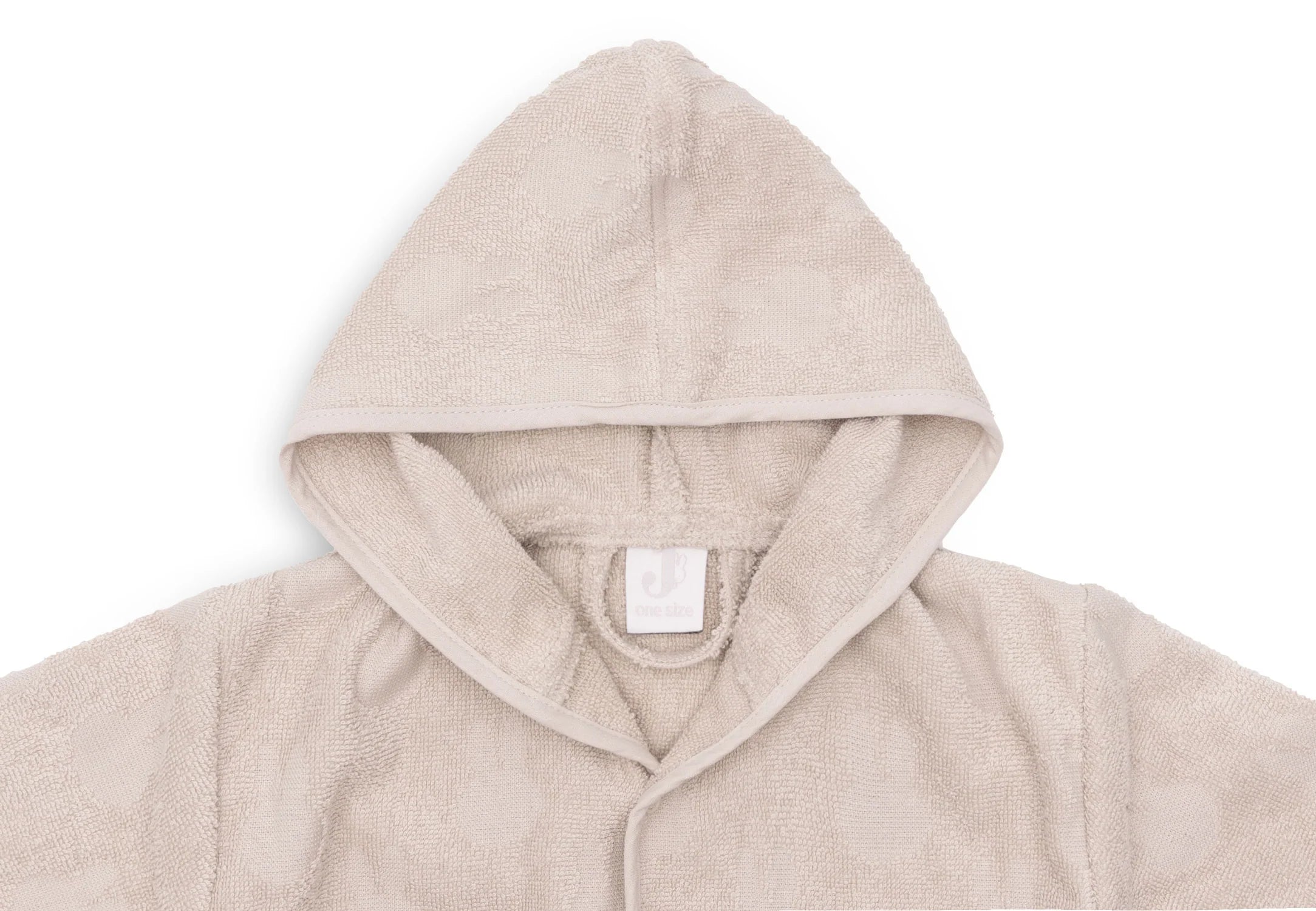 Badjas Badstof 3-4 jaar Miffy Jacquard - Nougat