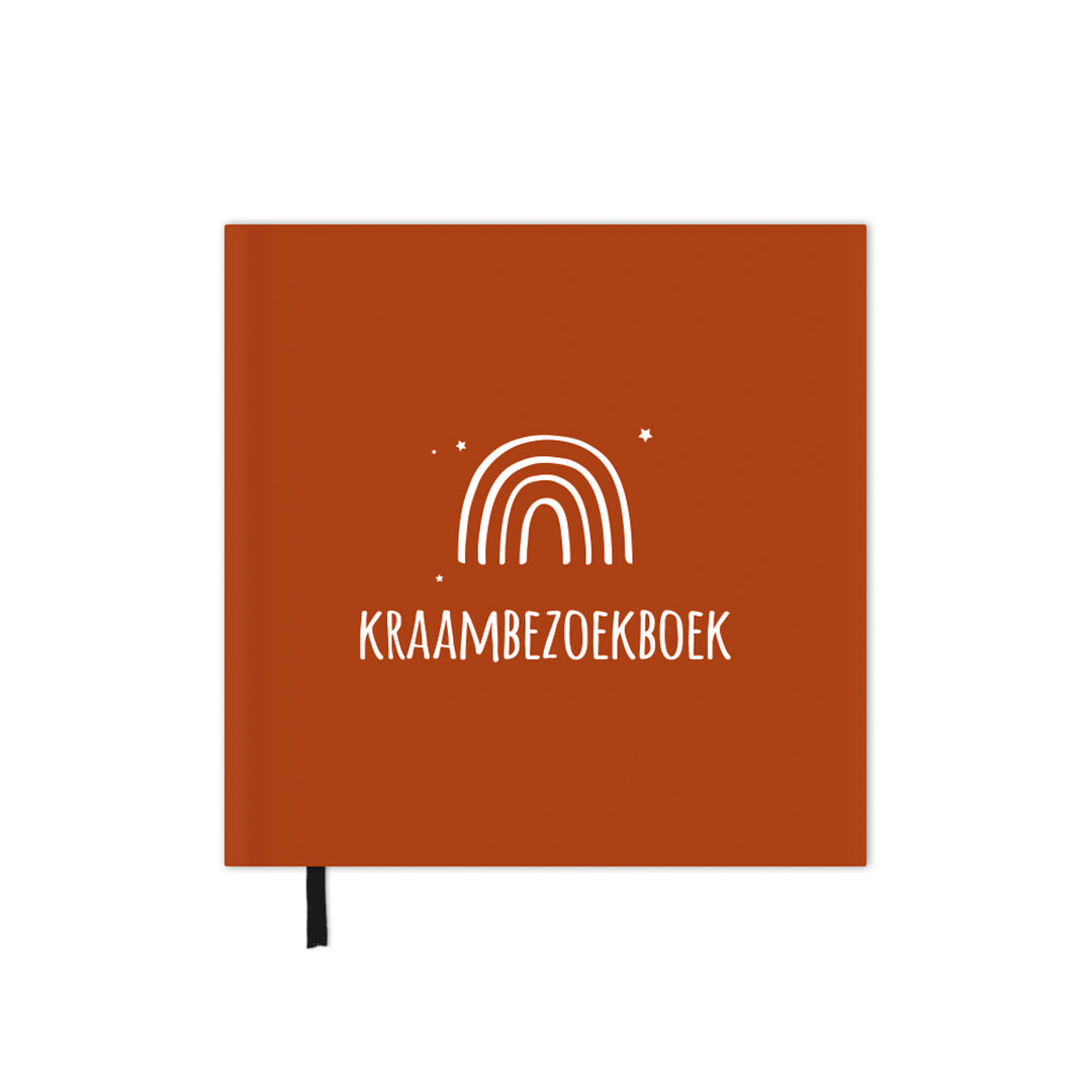 Kraambezoekboek - Roestbruin