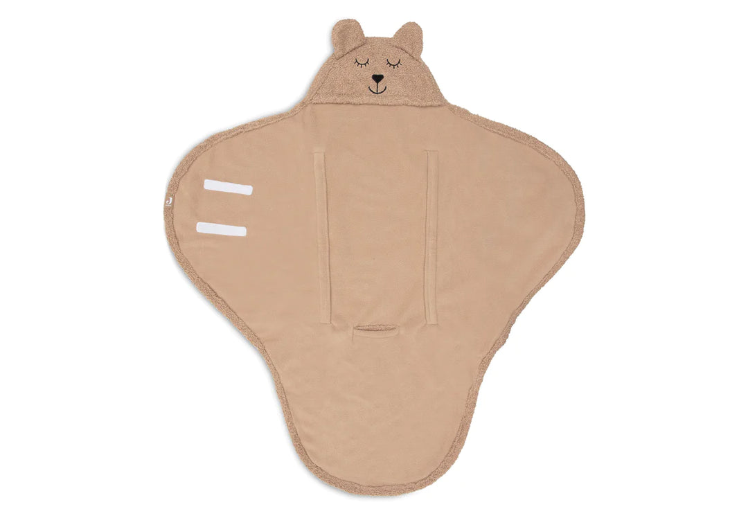 Wikkeldeken Bear Boucle - Biscuit