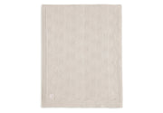 Deken Ledikant 100x150cm Shell Knit - Nougat - GOTS