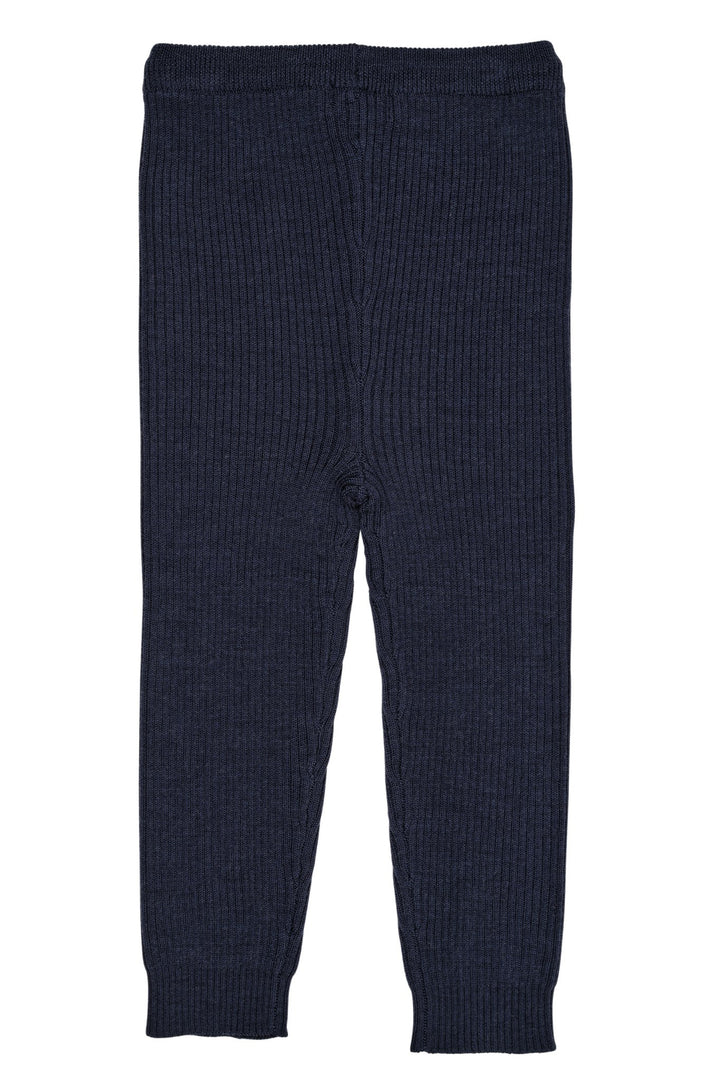 Legging - merinowol- donkerblauw