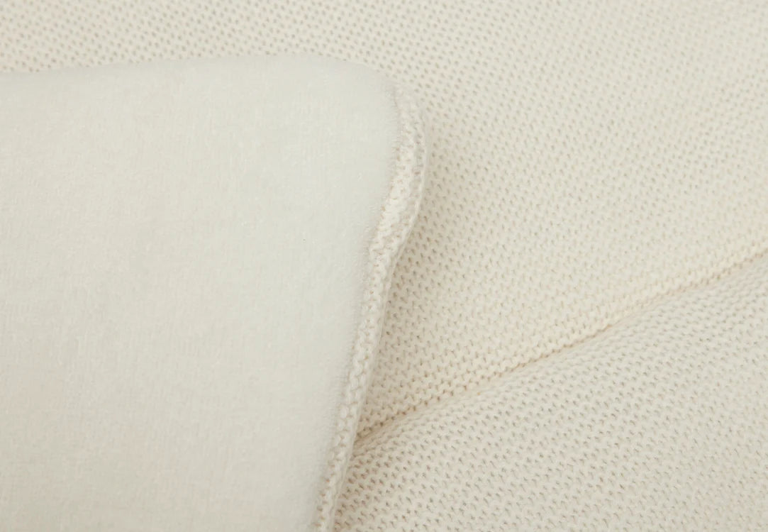 Boxkleed 75x95cm Basic Knit - Ivory