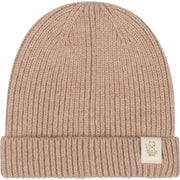 Chunky Beanie muts - 90% merino wol / 10% Cashmere - Sienna