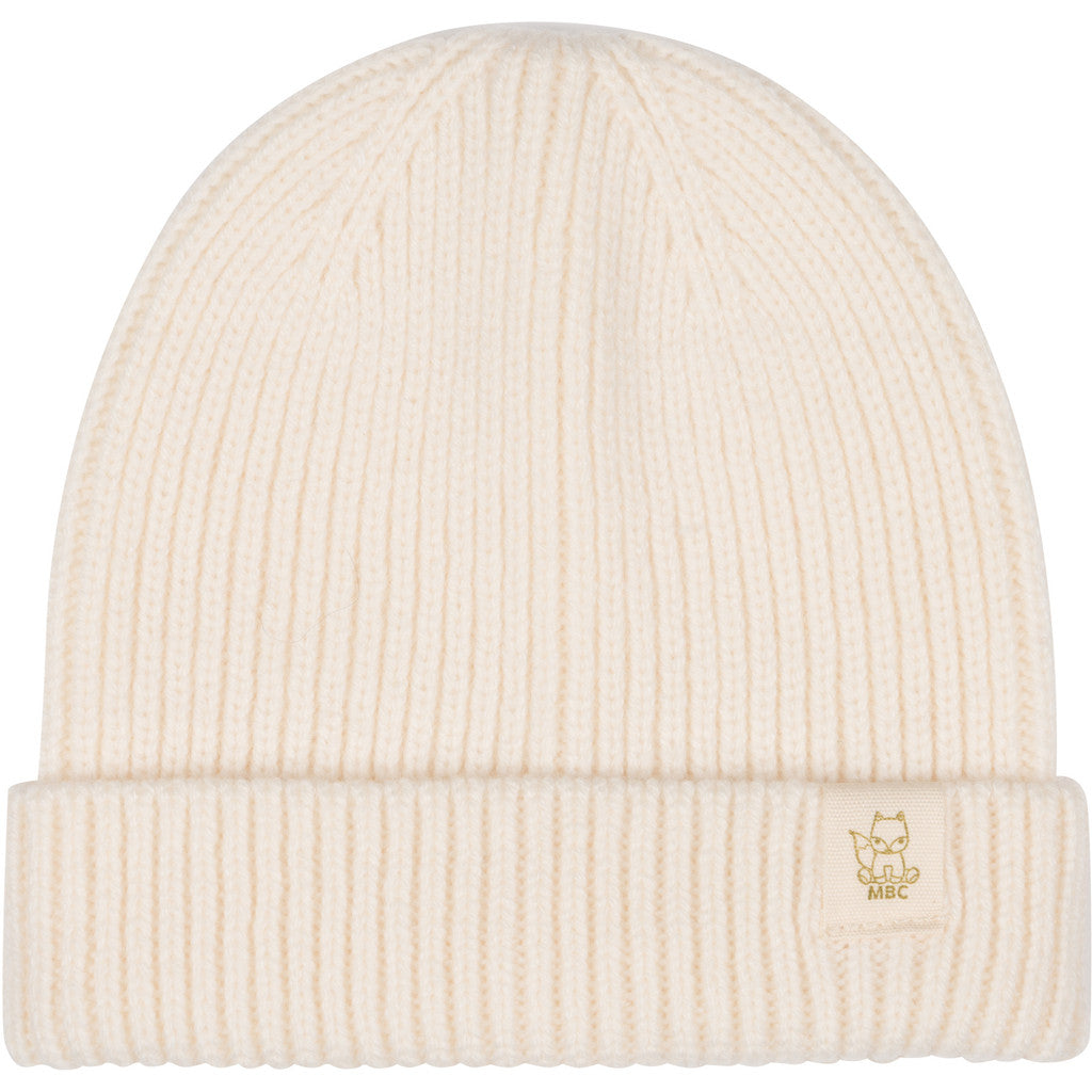Chunky Beanie muts - 90% merino wol / 10% Cashmere - Cream