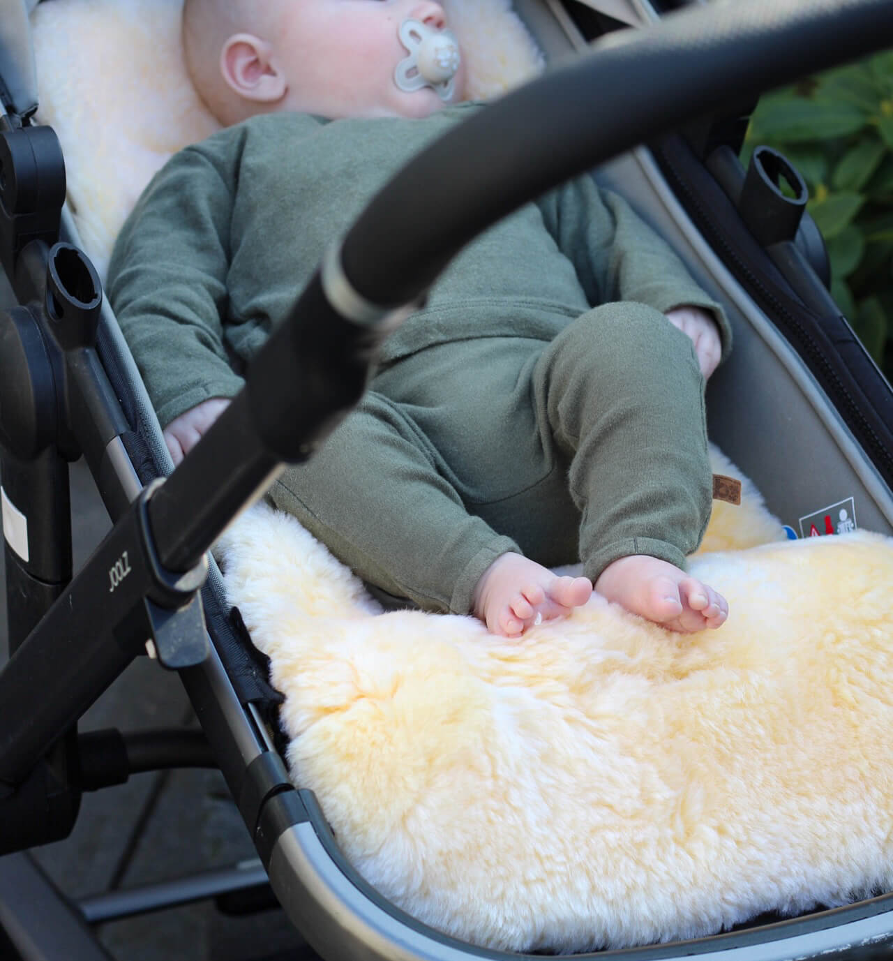 Schapenvacht Inleg Kinderwagen & Wieg