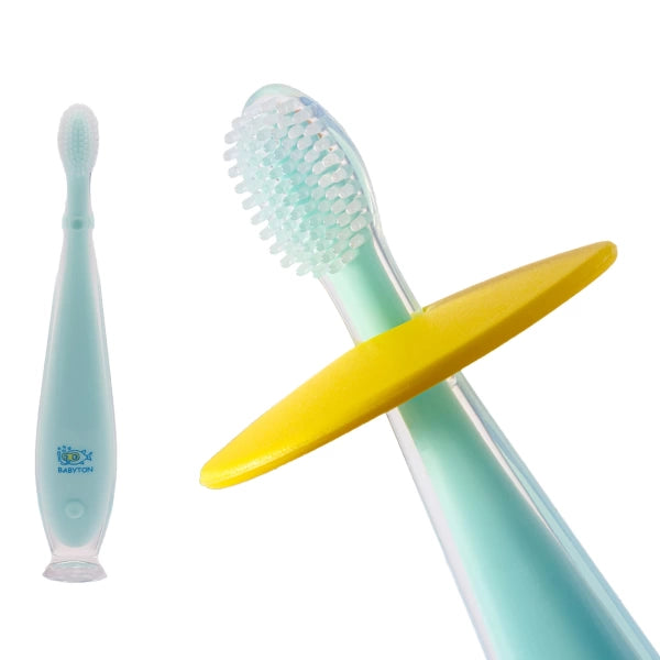Silicone Tandenborstel met Veiligheidsschild