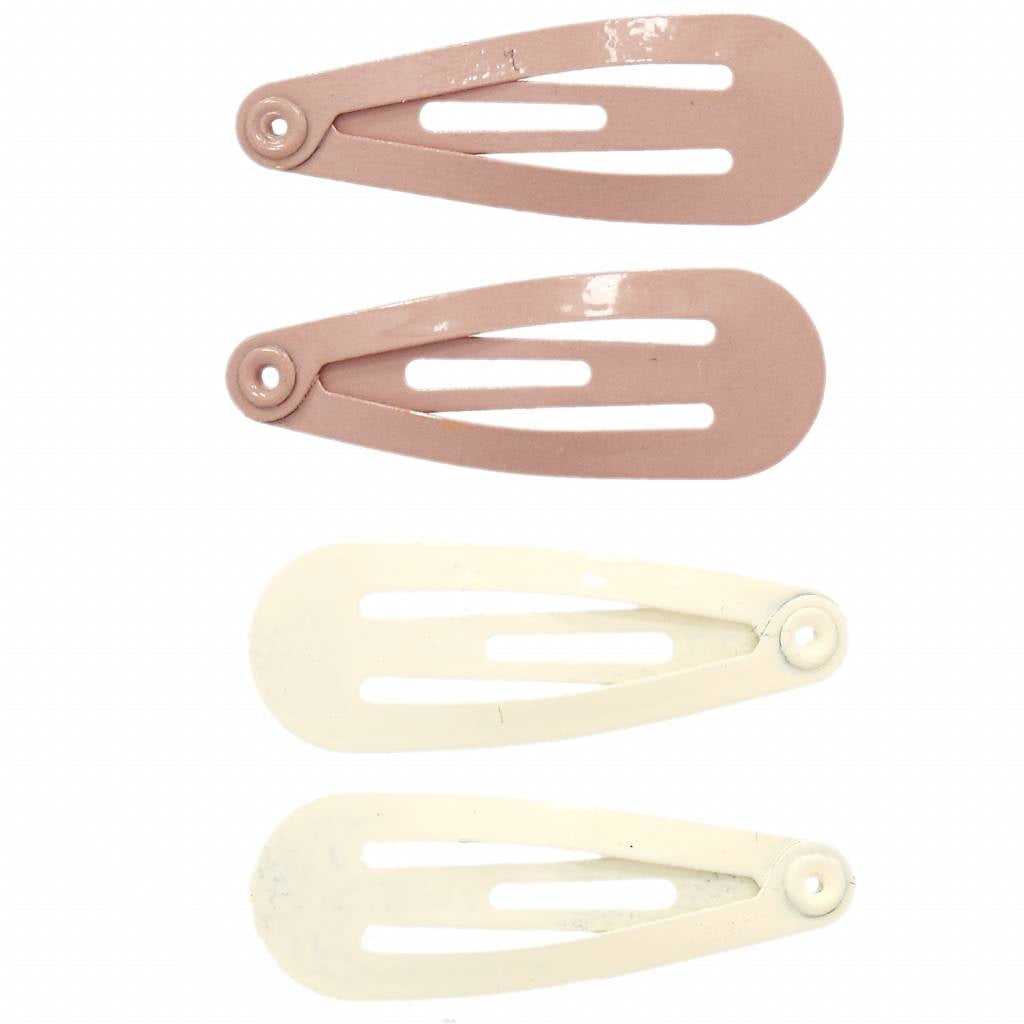 Basic baby haarspeldjes - Ivory beige