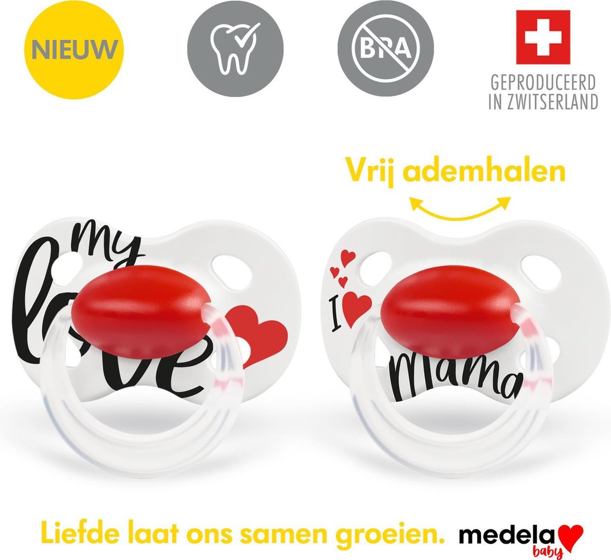 Medela fopspeen 18+ I love mama